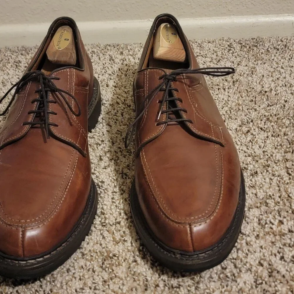 Allen Edmonds Wilbert 12 D Men's Moc Toe Oxford Shoes